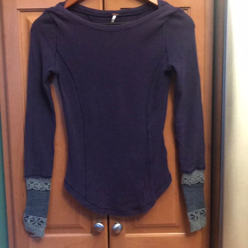 Free People thermal top XS